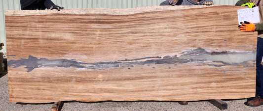 Natural Live Edge Kiln Dried Sustainably Harvested Wood Slab Table Top –  Impact Imports