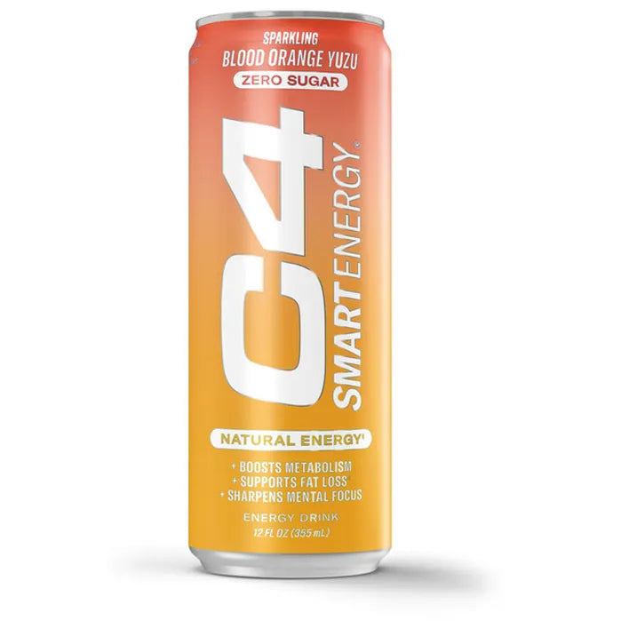 Smartenergy C4 Sparkling Energy Energy Drink Blood Orange 12oz