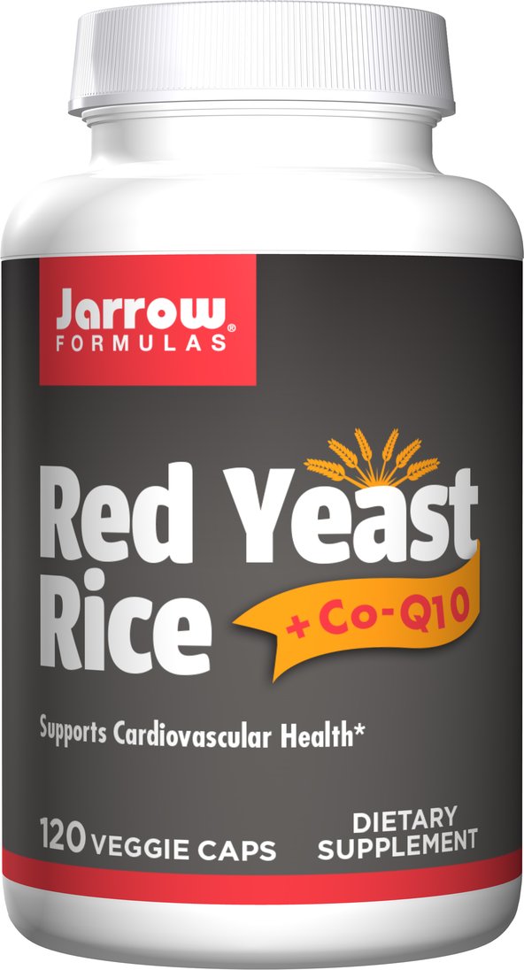 Jarrow Red Yeast Rice + CoQ 10 Vegetable Capsules