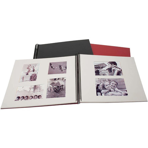 Semikolon Black Page Photo Album - Medium Economy, Grey