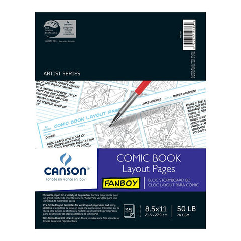 Canson Sketch Book Hard Cover 8.5 x 11 108 Sheets: University of