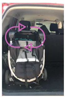 kmart pram organiser