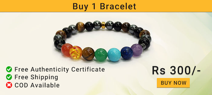 Triple Protection Bracelet - 8mm with Natural Stones– Imeora