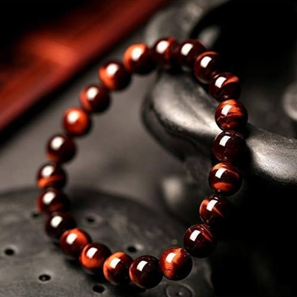 Tiger's Eye Stone Bracelets for Men for sale | eBay