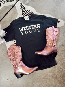 The Retro Western Vogue T-Shirt
