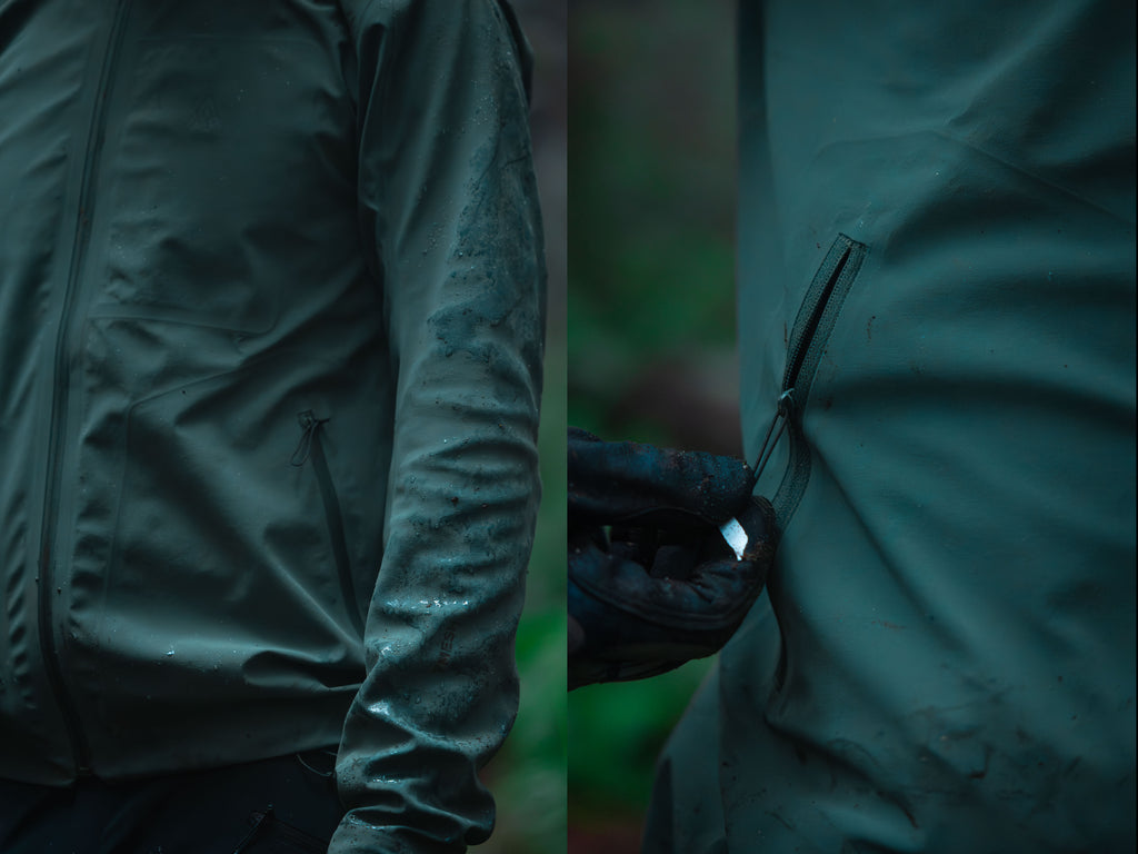 7mesh Cache jacket has fully taped seams and useful pockets