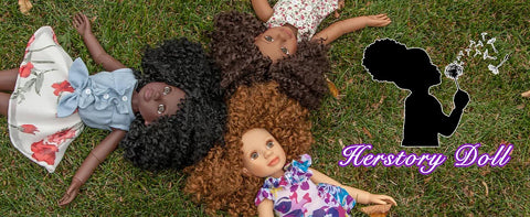 Her Story Dolls - 18" African American Girl Dolls 