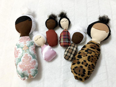Nova Reign Co. diverse rattle dolls