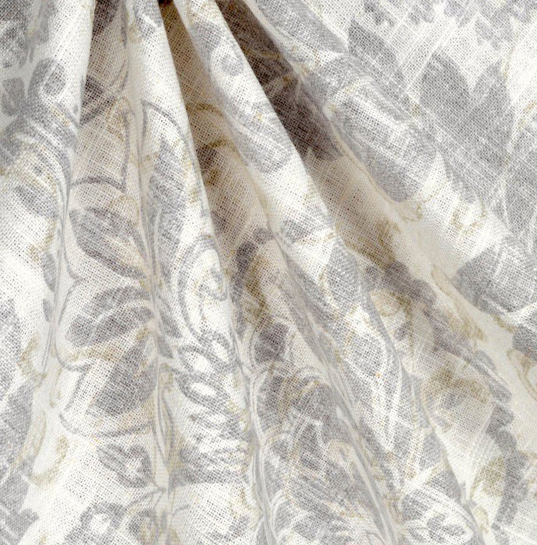 French Grey Curtains Linen Country Farmhouse Curtains Shabby Chic Curt Jll Home