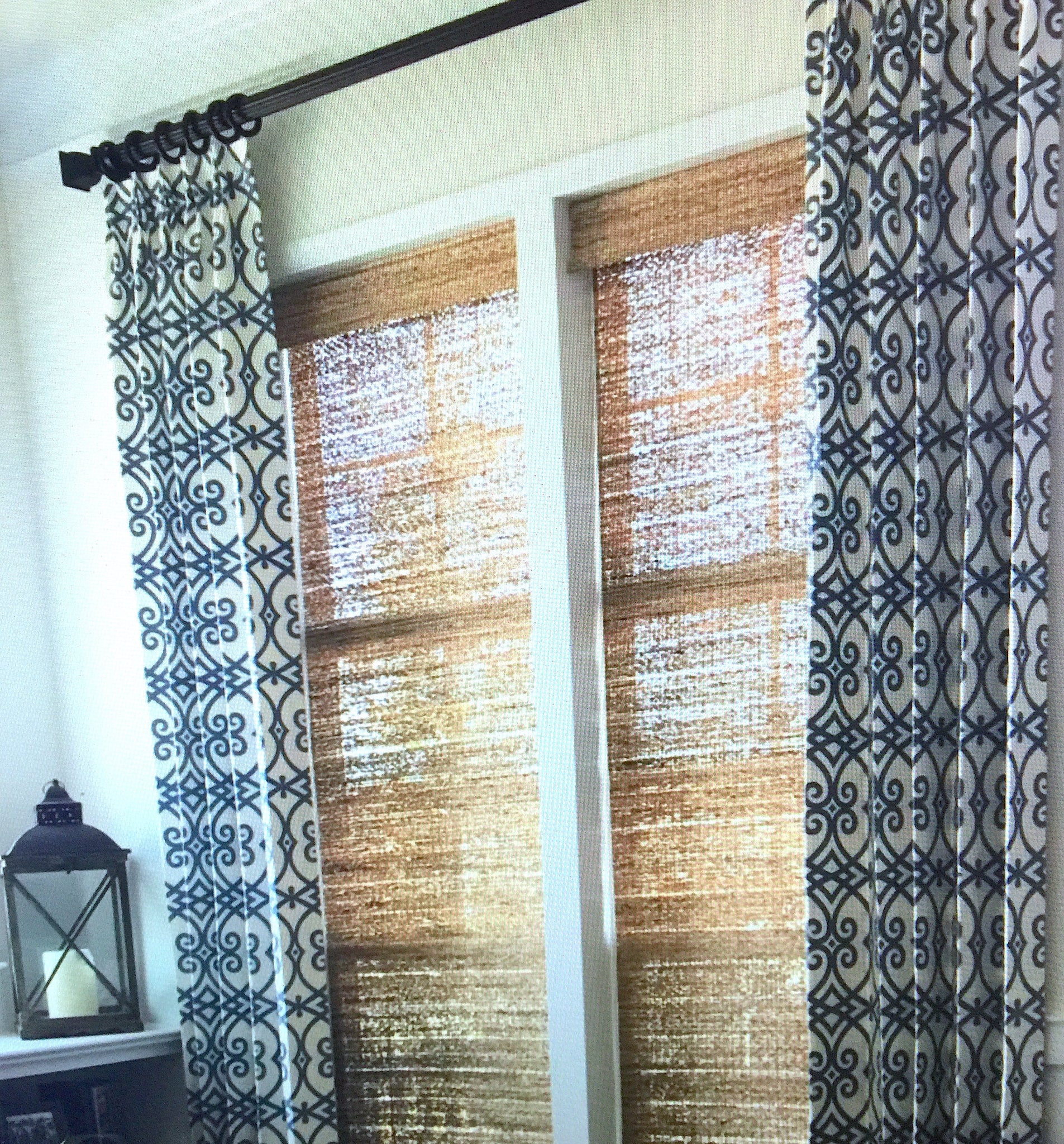 Lattice Curtains Grey Curtains Jaclyn Smith Curtain Panels Extra Long Jll Home