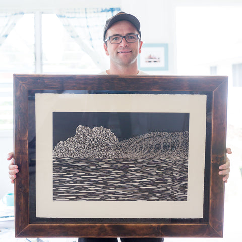 Impact, Steven Kean, Printmaker, Oahu