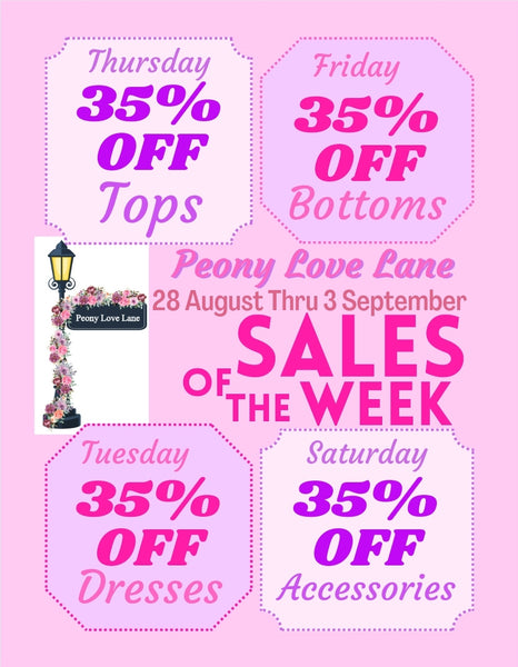 Sale of the Week. 28 August - 3 September, 2023