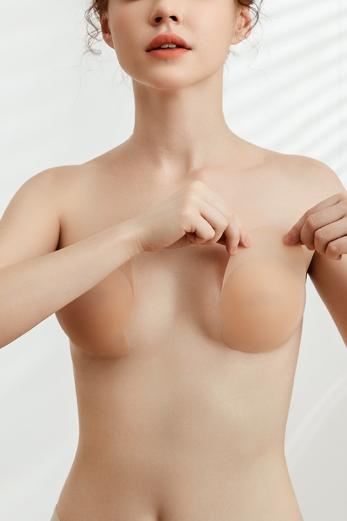 Magic Curves Heart Shaped Cleavage Bra (Nude) 
