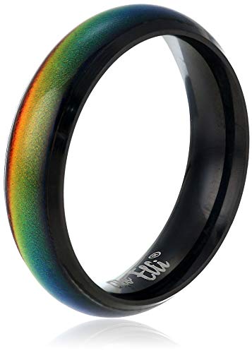 Color Changing Mood Ring (Black) – Ello Elli Jewelry