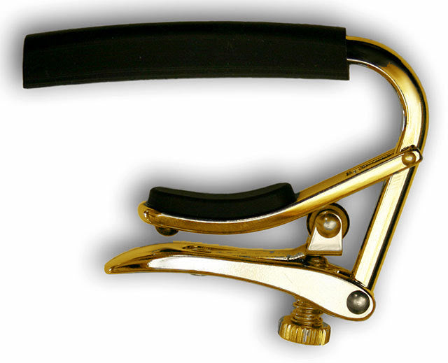 Shubb Original Electric Guitar Capo ~ Brass