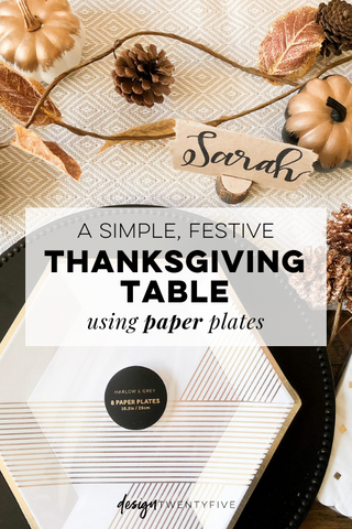 festive thanksgiving tablescape