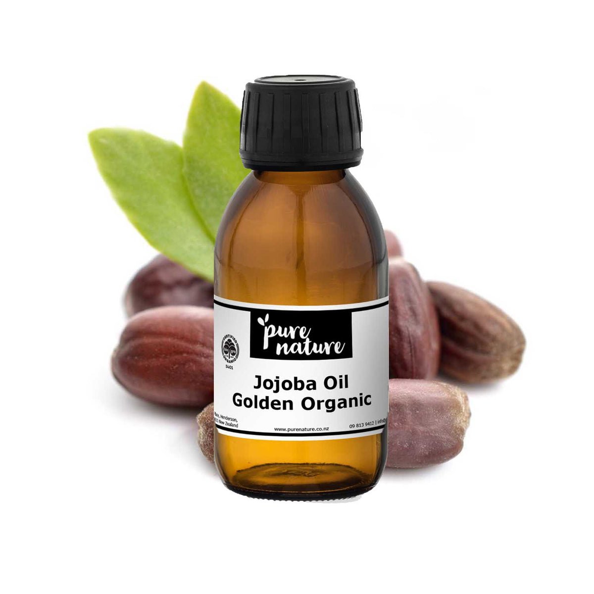 Jojoba Oil, Organic PureNature NZ