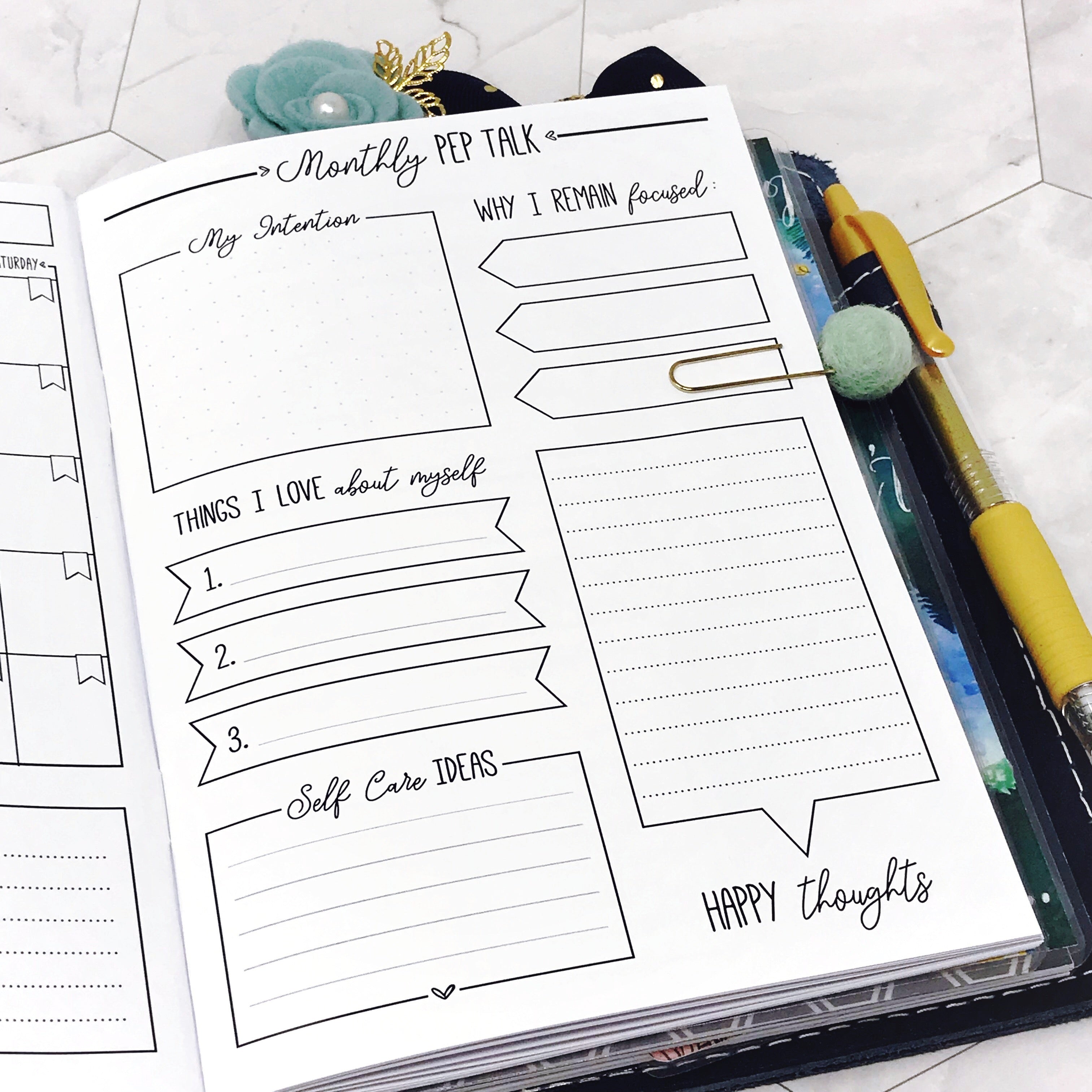 Lpa Inserts Mental Notes Mental Health Journal Planner