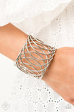Dizzyingly Diva - Silver bracelet - Paparazzi - Kristi's Jewelry Box Boutique