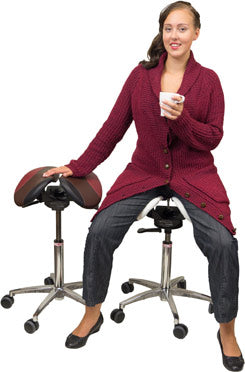 Office chair pelvic support hot sale