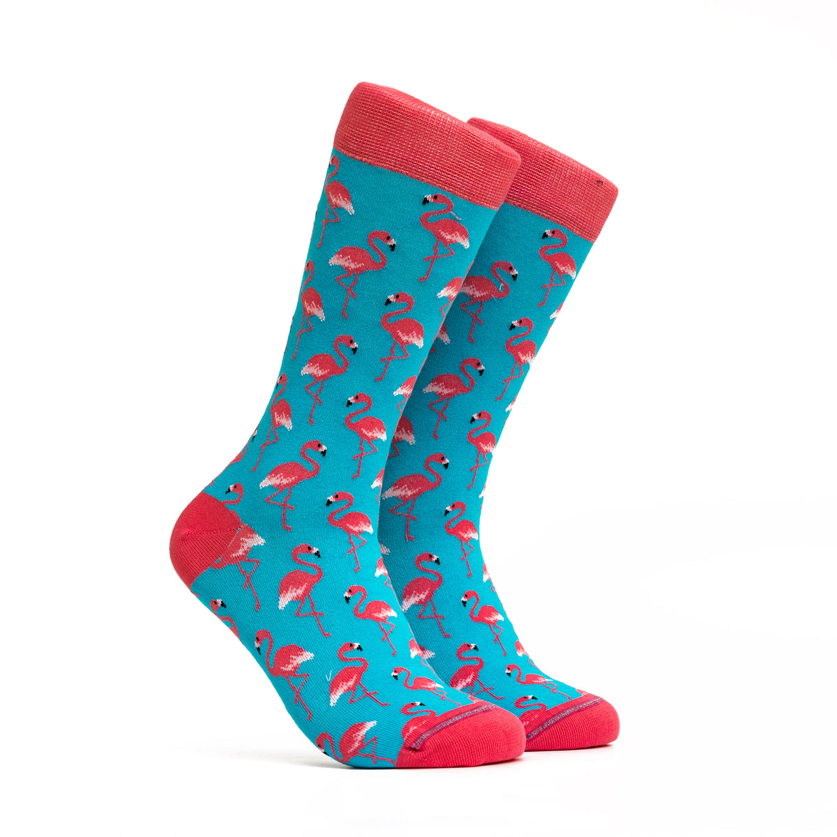 Flamingo Socks - Color Turquoise | Zicci Socks – Zicci Socks