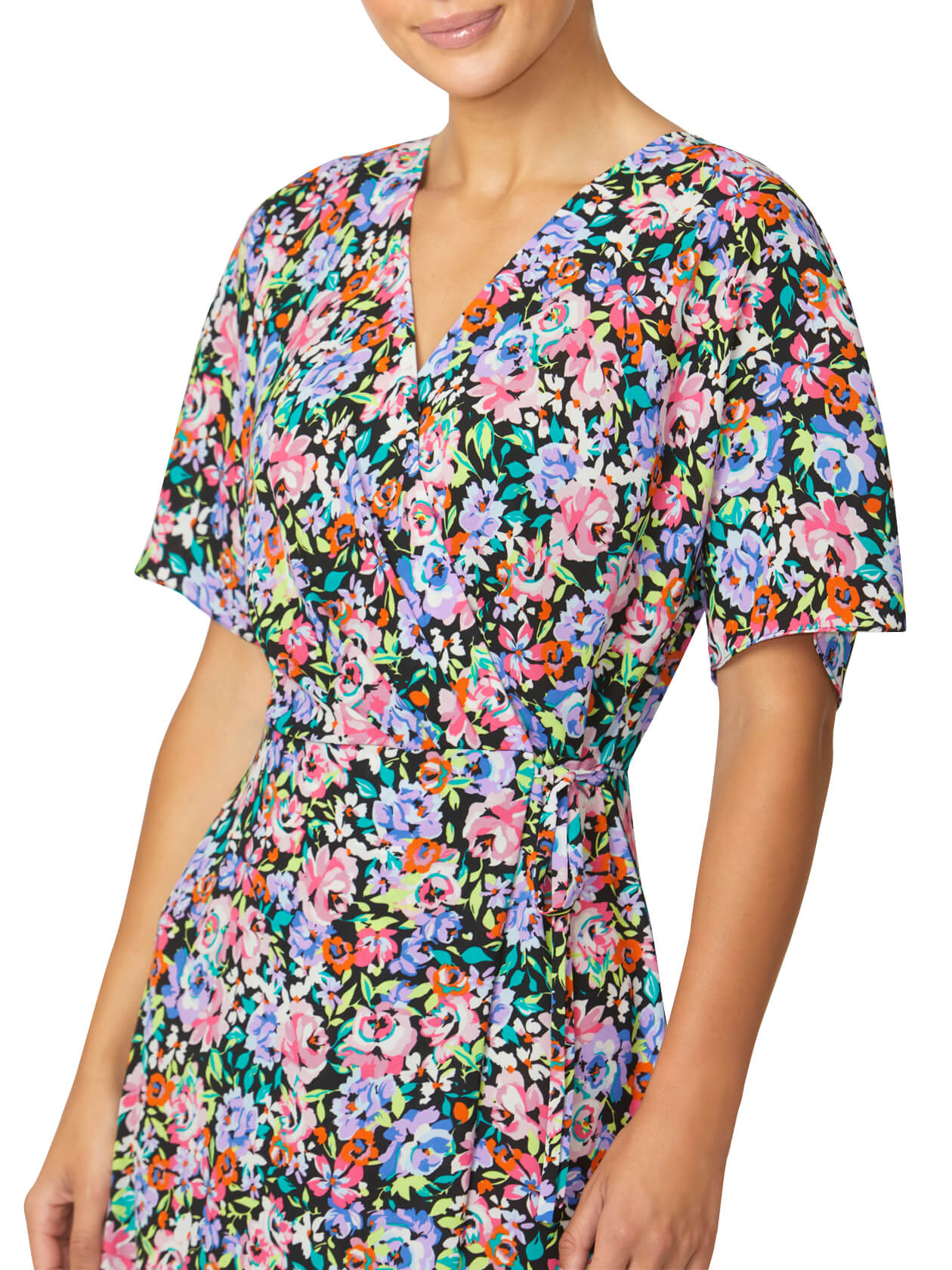 Vera Floral Wrap Dress