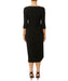 Loren Black Jersey Dress | Anthea Crawford