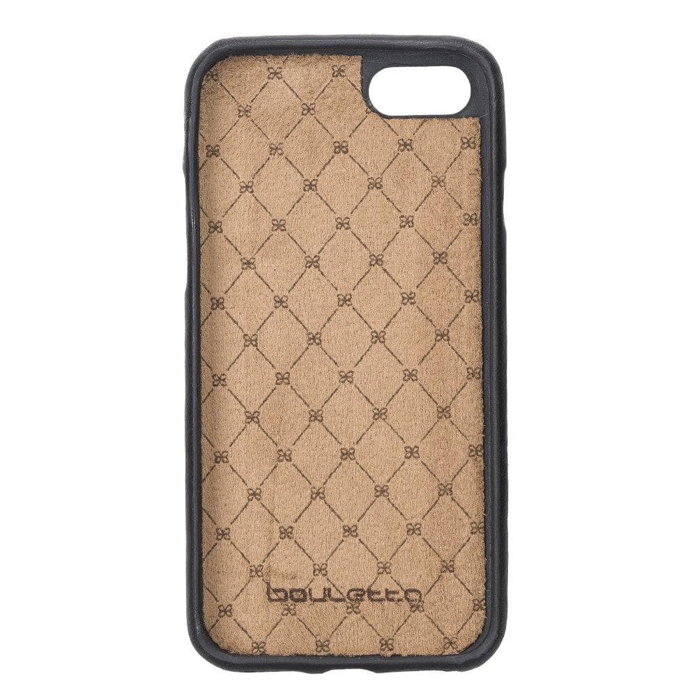 Apple iPhone 8 Series Leather Ultra Cover iPhone 8 / Rustic Black Bouletta