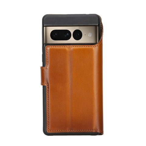 tan colored leather wallet for google pixel 7 pro