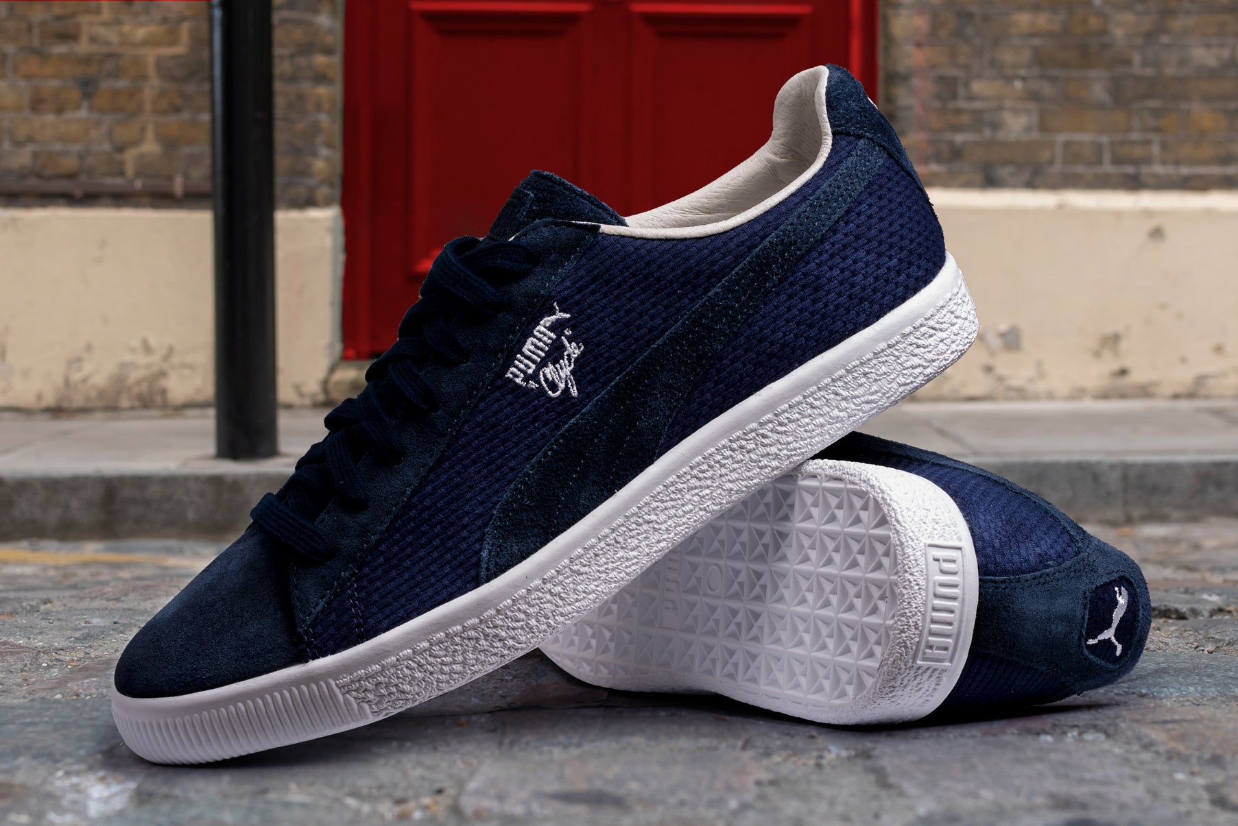 PUMA CLYDE SUEDE MADE IN JAPAN PEACOAT 