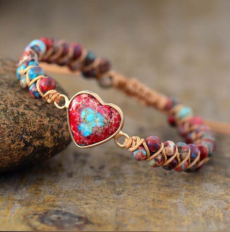 Petit Coeur - Handmade Boho Style Bracelet - i-ccessories product image