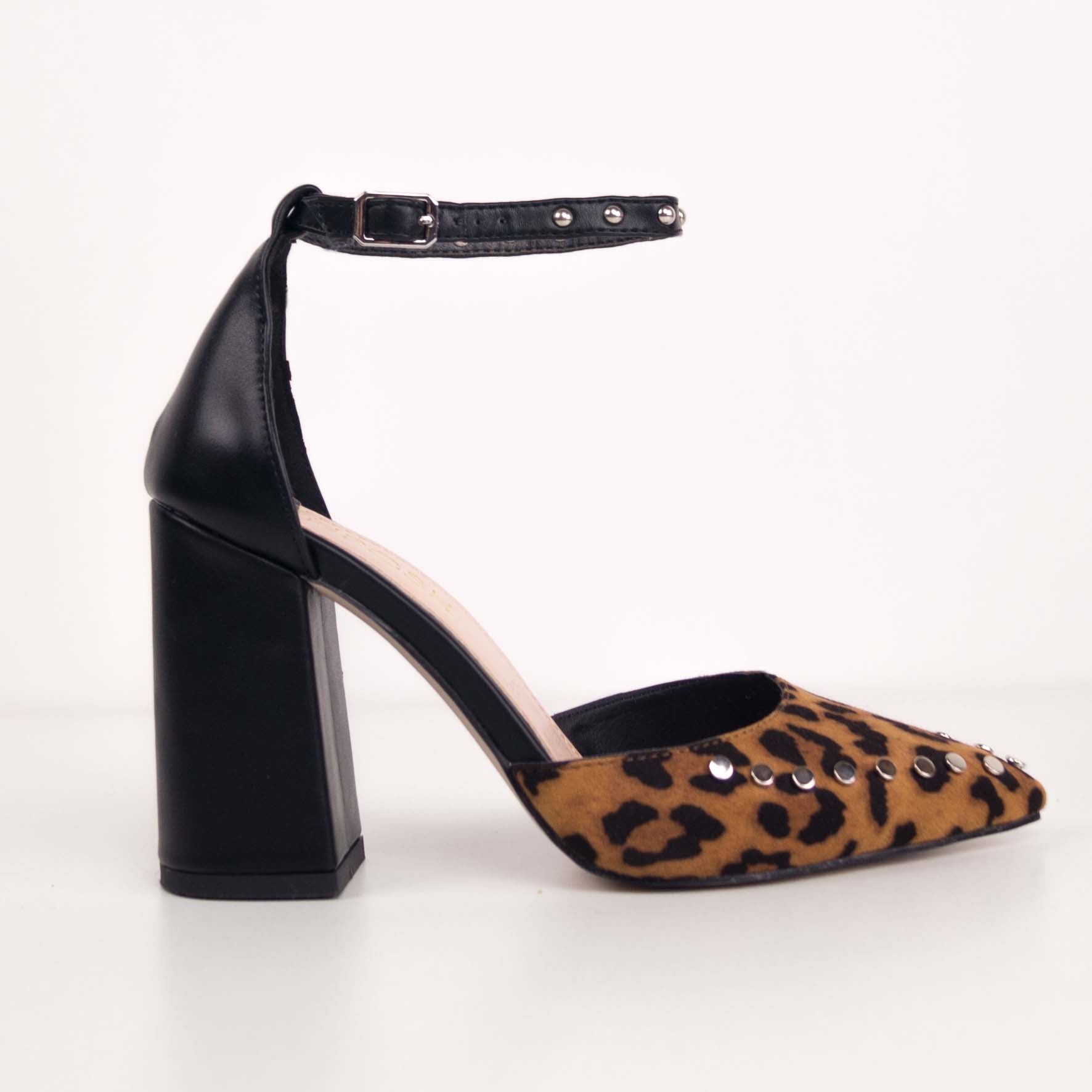 leopard court heels