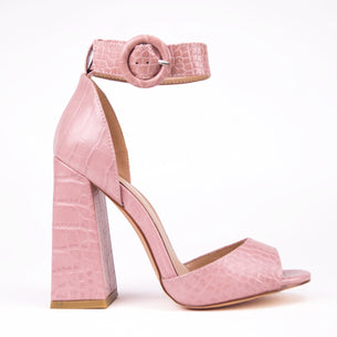 cotton candy pink heels