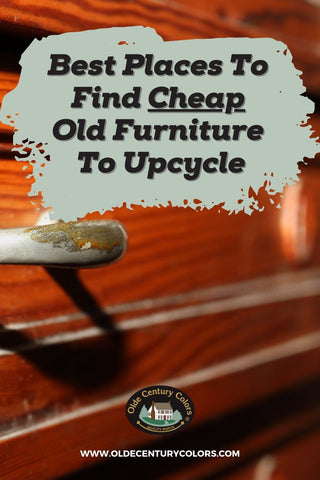 where to Find Cheap Old Furniture To Upcycle