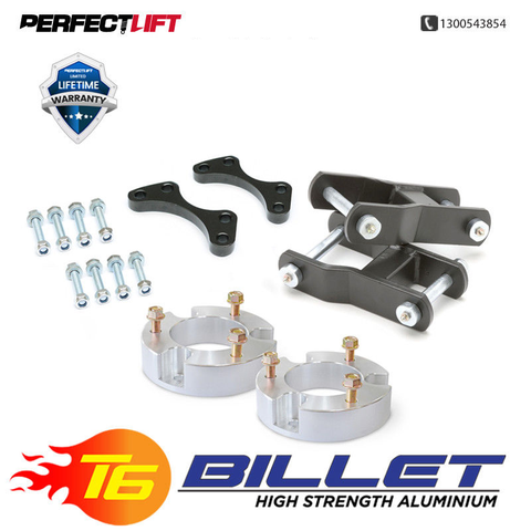 isuzu lift spacers billet dmax kit t6 aluminium 4wd only onwards rear front