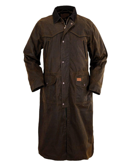 Leather Outback Duster Coat - WesternBootsCanada.com By: Leather King