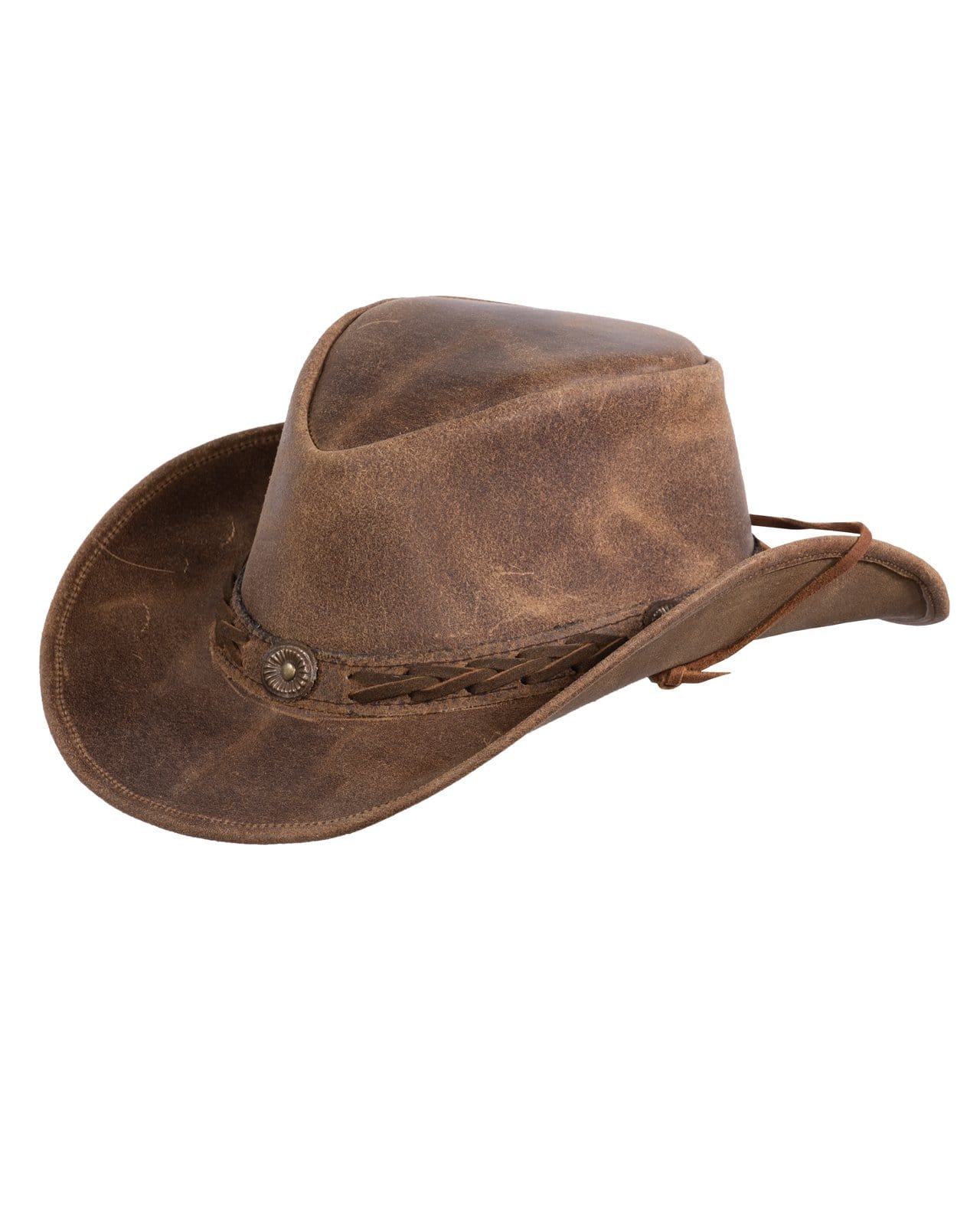  Western Outback Felt Cowboy Hat For Women Cowgirls Fedora  Gus Hat Rodeo 22-22.75 Fit For M/L