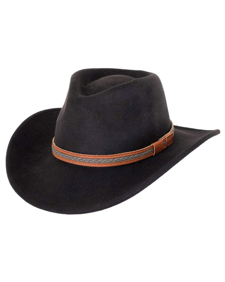 Stetson Men's Peak View Outdoor Straw Hat, Cooper, Small at  Men's  Clothing store