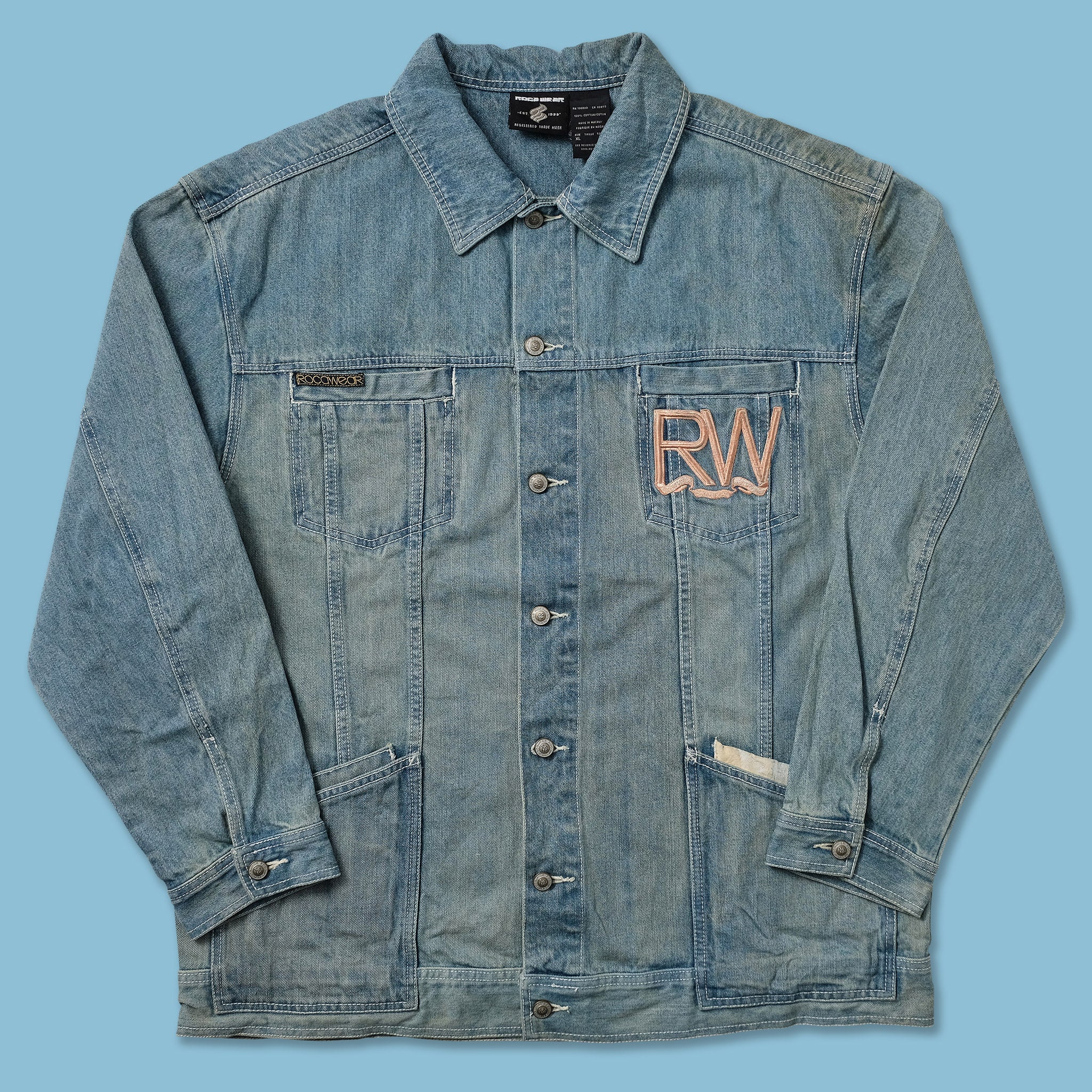 image of Y2K Rocawear Denim Jacket XLarge