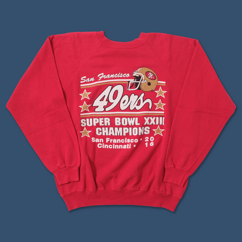 San Francisco 49ers Vintage Crewneck Super Bowl XXIII Cincinnati Bengals kaufen bei Double Double Vintage