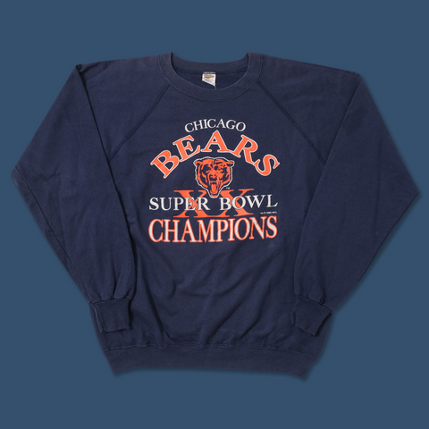 Vintage Chicago Bears Super Bowl XX Win Crewneck Sweatshirt at Double Double Vintage