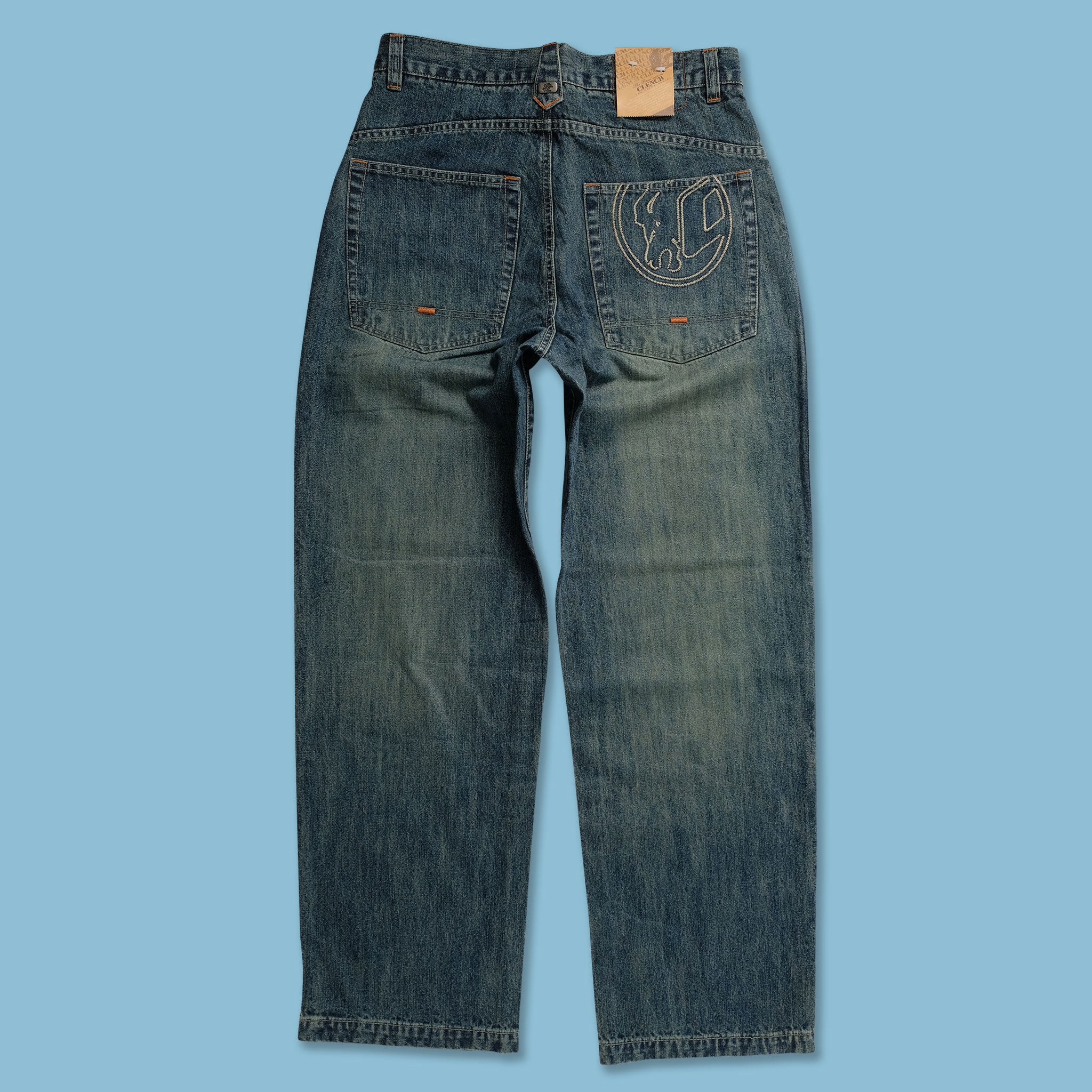 image of Y2K Clench Baggy Pants 32x34