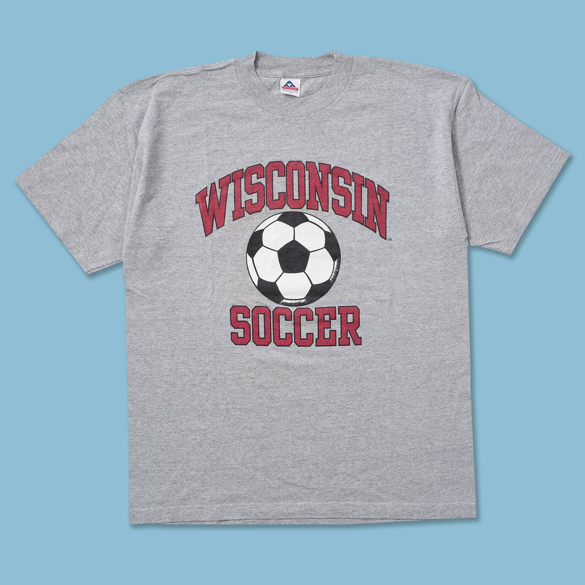 image of Vintage Wisconsin Soccer T-Shirt XLarge