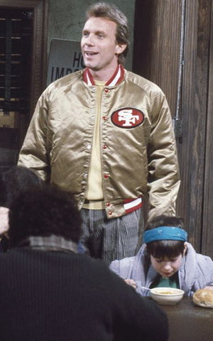 Quarterback Joe Montana in seiner San Francisco 49ers Starter Jacke