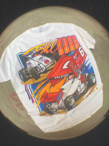 Vintage 90s Racing TShirt buy at Double Double Vintage