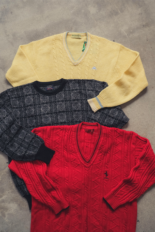 Vintage Knit Sweater bei Double Double Vintage