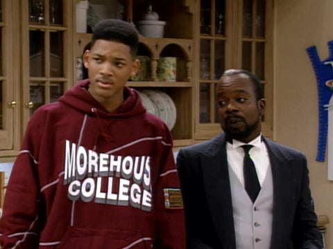 Will Smith Morehouse College Sweatshirt Double Double Vintage