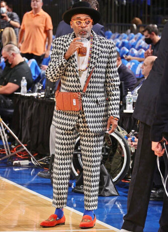 Spike Lee Courtside NBA Outfit