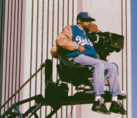 Spike Lee am Set mit Kamera