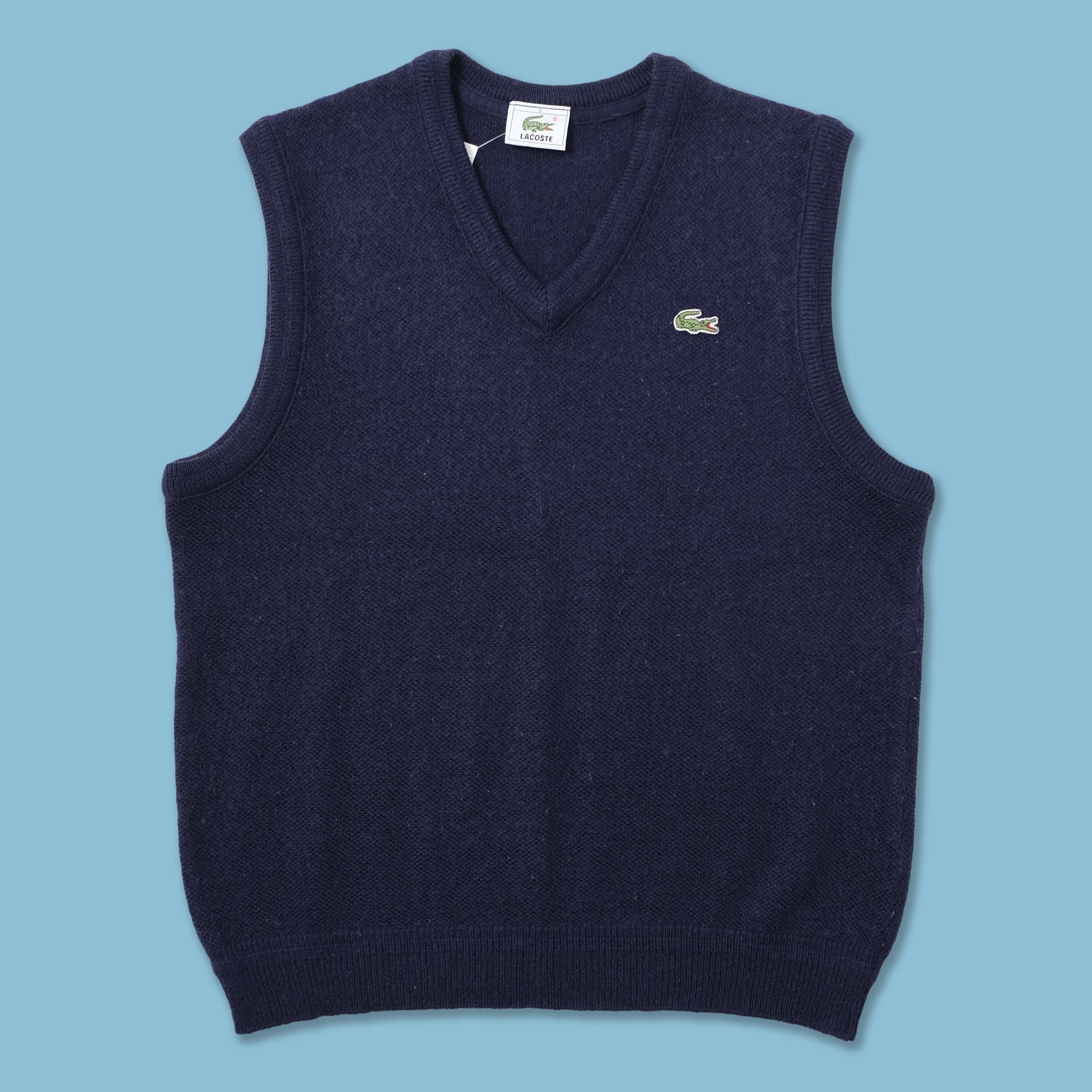 lacoste mens sweater vest